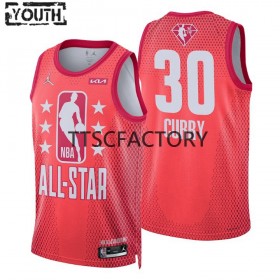 Maillot Basket Enfant Golden State Warriors Stephen Curry 30 2022 All-Star Jordan Brand Rouge Swingman
